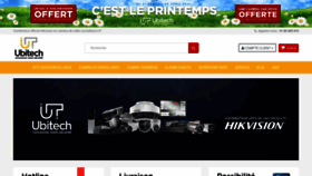 What Ubitech.fr website looked like in 2021 (5 years ago)