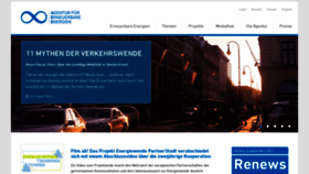 What Unendlich-viel-energie.de website looked like in 2021 (3 years ago)