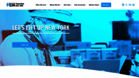 What Ujafedny.org website looked like in 2021 (3 years ago)