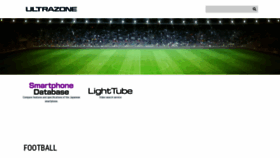 What Ultra.zone website looked like in 2021 (4 years ago)