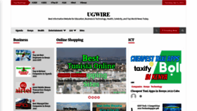 What Ugwire.com website looked like in 2021 (3 years ago)