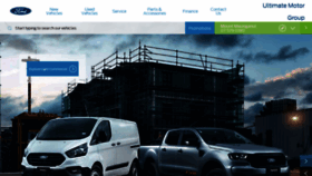 What Ultimateford.co.nz website looked like in 2021 (3 years ago)