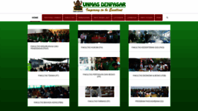 What Unmas.ac.id website looked like in 2021 (3 years ago)