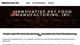 What Usapetfoodmanufacturer.com website looked like in 2021 (3 years ago)