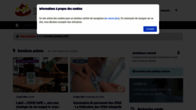 What Uvcw.be website looked like in 2021 (4 years ago)