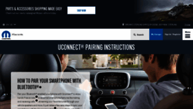 What Uconnectphone.com website looked like in 2021 (3 years ago)