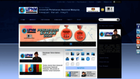 What Upnm.edu.my website looked like in 2021 (3 years ago)