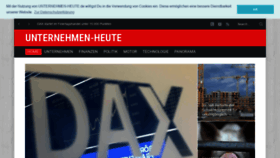 What Unternehmen-heute.de website looked like in 2021 (2 years ago)
