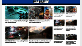 What Usacrime.com website looked like in 2021 (2 years ago)