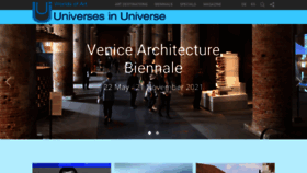 What Universes-in-universe.org website looked like in 2021 (2 years ago)
