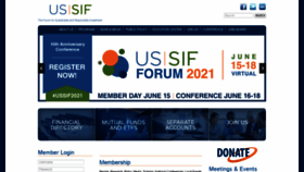 What Ussif.org website looked like in 2021 (2 years ago)
