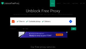 What Unblockfreeproxy.com website looked like in 2021 (2 years ago)
