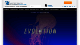What Uninettunouniversity.net website looked like in 2021 (4 years ago)
