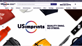What Usimprints.com website looked like in 2021 (2 years ago)