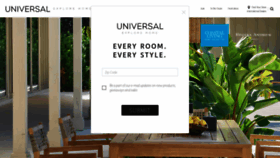 What Universalfurniture.com website looked like in 2021 (2 years ago)