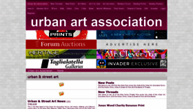 What Urbanartassociation.com website looked like in 2021 (2 years ago)
