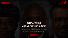 What Ubagroup.com website looked like in 2021 (2 years ago)
