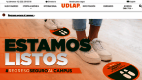 What Udlap.mx website looked like in 2021 (2 years ago)