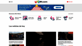 What Unotv.com website looked like in 2021 (2 years ago)