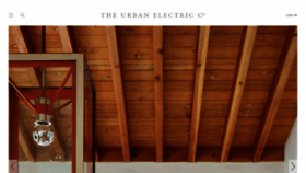 What Urbanelectric.com website looked like in 2021 (2 years ago)
