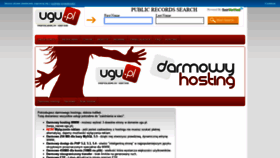 What Ugu.pl website looked like in 2021 (2 years ago)