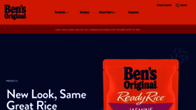 What Unclebens.com website looked like in 2021 (2 years ago)