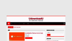 What Udownloadu.com website looked like in 2021 (2 years ago)