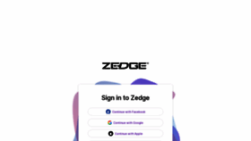 What Upload.zedge.net website looked like in 2021 (2 years ago)