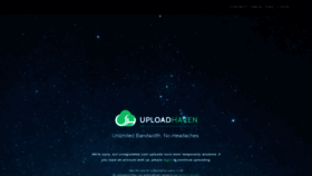 What Uploadhaven.com website looked like in 2021 (2 years ago)