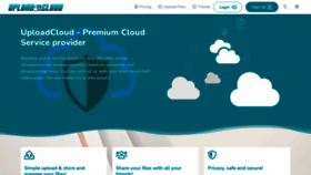 What Uploadcloud.pro website looked like in 2021 (5 years ago)