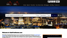What Utahfirsthomes.com website looked like in 2021 (2 years ago)