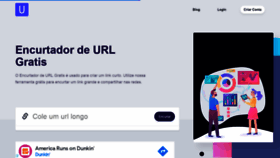 What Url.gratis website looked like in 2021 (5 years ago)