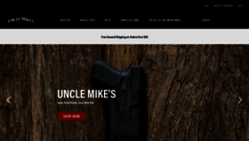 What Unclemikes.com website looked like in 2021 (2 years ago)