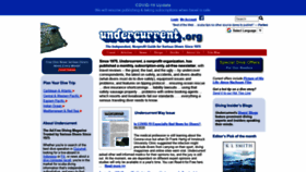 What Undercurrent.org website looked like in 2021 (2 years ago)