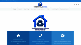 What Usedmobilehomes123.com website looked like in 2021 (2 years ago)