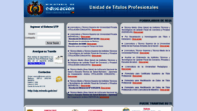 What Utp.minedu.gob.bo website looked like in 2021 (2 years ago)