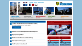 What Unterschleissheim.de website looked like in 2021 (2 years ago)