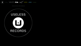 What Uselessrecords.com website looked like in 2021 (2 years ago)