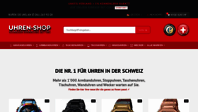 What Uhren-shop.ch website looked like in 2021 (2 years ago)
