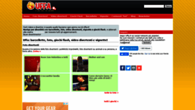 What Uffa.it website looked like in 2021 (2 years ago)