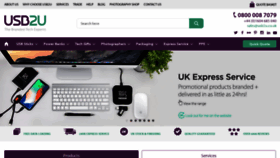 What Usb2u.co.uk website looked like in 2021 (2 years ago)