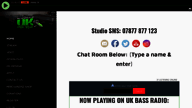 What Ukbassradio.com website looked like in 2021 (2 years ago)