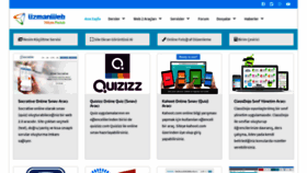 What Uzmanweb.net website looked like in 2021 (2 years ago)