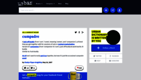 What Urbandictionary.com website looked like in 2021 (2 years ago)