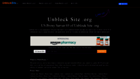 What Us3.unblocksite.org website looked like in 2021 (2 years ago)