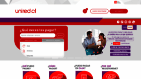 What Unired.cl website looked like in 2021 (2 years ago)