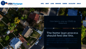 What Usa-mortgage.com website looked like in 2021 (2 years ago)