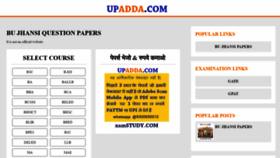 What Upadda.com website looked like in 2021 (2 years ago)