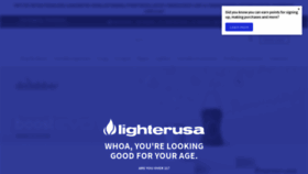 What Usalighters.com website looked like in 2021 (2 years ago)