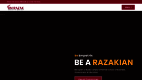 What Unirazak.edu.my website looked like in 2021 (2 years ago)